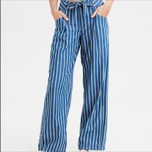 AEO Striped Palazzo Pants